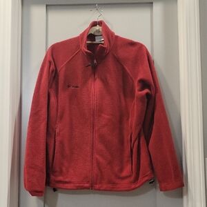 Columbia Red Fleece Jacket